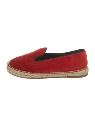 Pre-owned Sandro Velvet Espadrilles