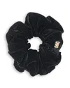 Sandro Velvet Scrunchie In Black