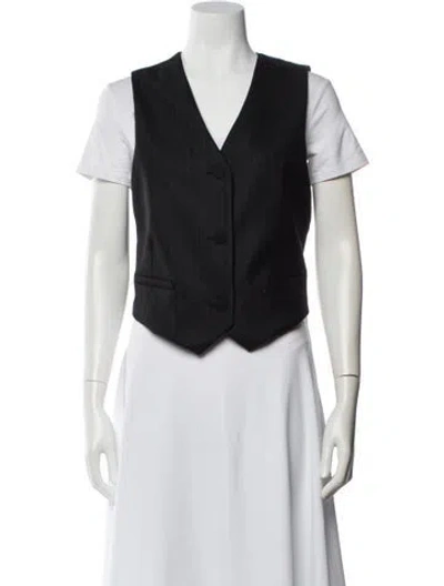 Pre-owned Sandro Vest W/ Tags In White