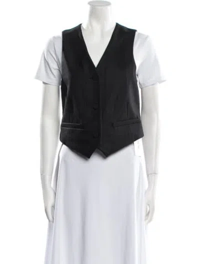 Pre-owned Sandro Vest In White