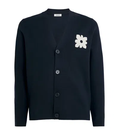 SANDRO VINTAGE FLOWER CARDIGAN