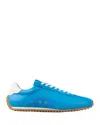 Sandro Vintage Low Top Running Sneakers In Blue