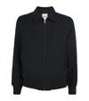 Sandro Virgin Wool-blend Theo Jacket In Black