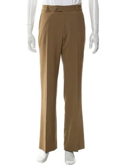 Pre-owned Sandro Virgin Wool Dress Pants W/ Tags In Neutrals