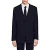 Sandro Virgin Wool Suit Jacket In Black
