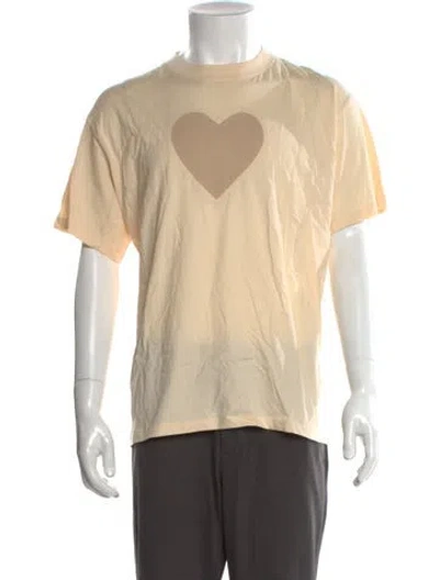 Pre-owned Sandro V-neck Short Sleeve T-shirt W/ Tags In Neutral