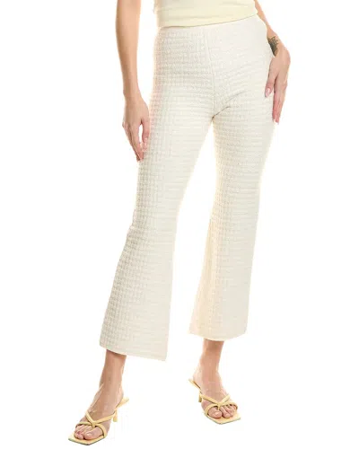 SANDRO SANDRO WAFFLE WOOL-BLEND PANT