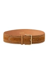 Sandro Wide Leather Belt