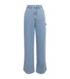 Sandro Wide-leg Jeans In Blue