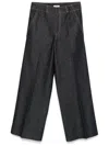 Sandro Wide-leg Jeans In Blue