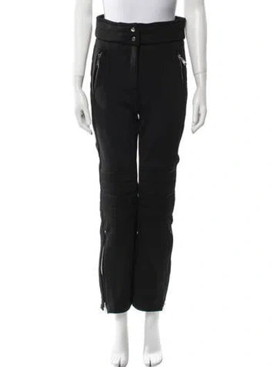 Pre-owned Sandro Wide Leg Pants In Black