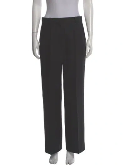 Pre-owned Sandro Wide Leg Pants In Gray