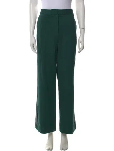 Pre-owned Sandro Wide Leg Pants In Gray