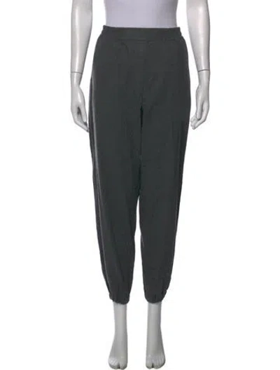 Pre-owned Sandro Wide Leg Pants In Grey
