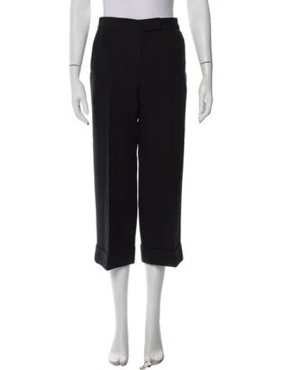 Pre-owned Sandro Wide Leg Pants In Multi