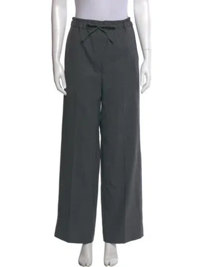 Pre-owned Sandro Wide Leg Pants In Multi