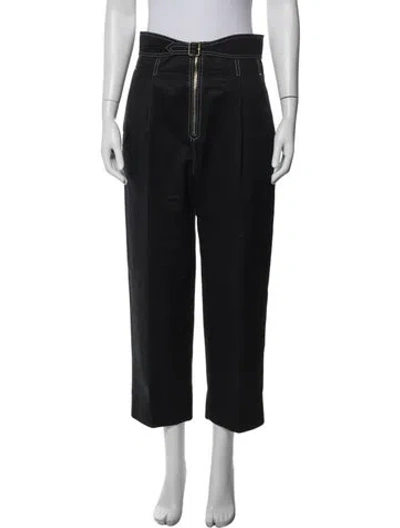 Pre-owned Sandro Wide Leg Pants In Multi
