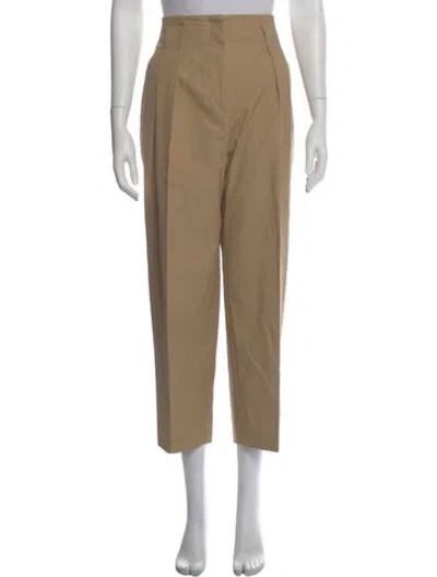 Pre-owned Sandro Wide Leg Pants In Neutral