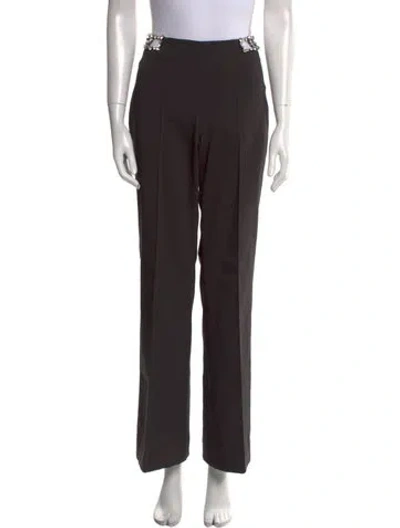 Pre-owned Sandro Wide Leg Pants W/ Tags In Black