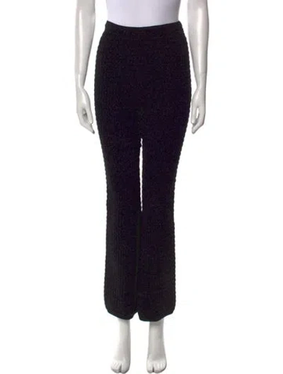 Pre-owned Sandro Wide Leg Pants W/ Tags In Black