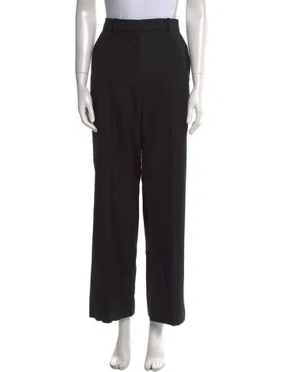 Pre-owned Sandro Wide Leg Pants W/ Tags In Black