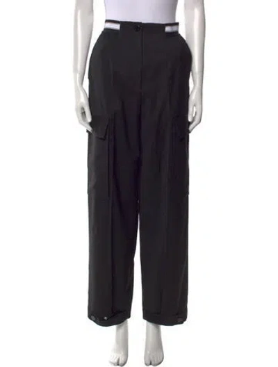 Pre-owned Sandro Wide Leg Pants W/ Tags In Black