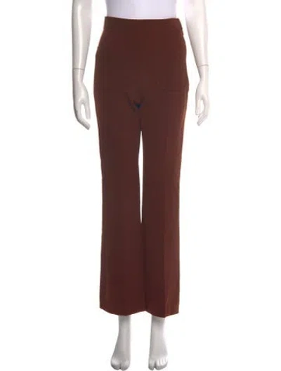 Pre-owned Sandro Wide Leg Pants W/ Tags In Brown