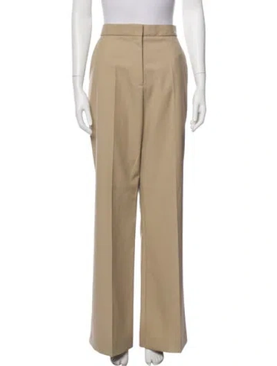 Pre-owned Sandro Wide Leg Pants W/ Tags In Neutral