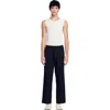 Sandro Wide-leg Trousers In Black