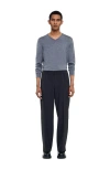 Sandro Wide-leg Trousers In Blue