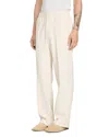 Sandro Wide Leg Trousers In White