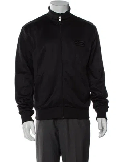 Pre-owned Sandro Windbreaker In Black