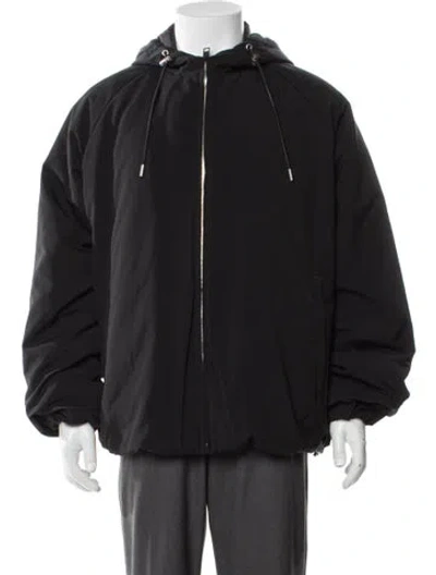 Pre-owned Sandro Windbreaker W/ Tags In Black