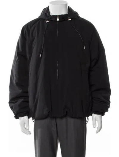 Pre-owned Sandro Windbreaker W/ Tags In Black
