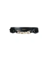Sandro Woman Belt Black Size 3 Soft Leather In Black