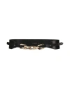 SANDRO SANDRO WOMAN BELT BLACK SIZE 3 LEATHER