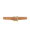 Sandro Woman Belt Camel Size 3 Cowhide In Beige