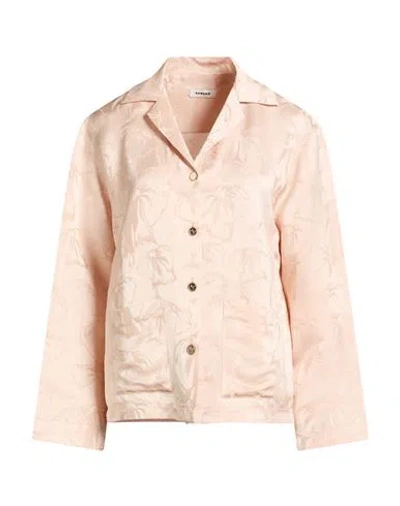 Sandro Woman Blazer Blush Size 2 Viscose In Pink