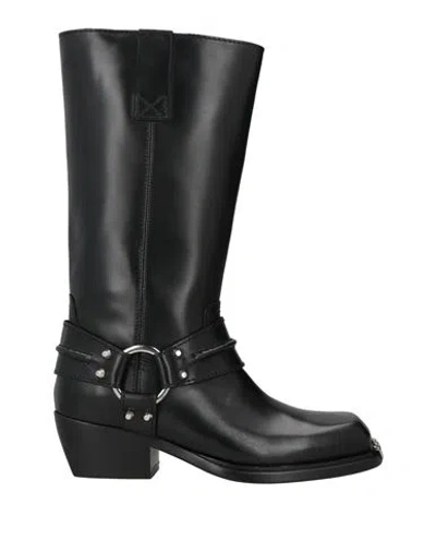 Sandro Woman Boot Black Size 6.5 Leather