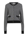 Sandro Woman Cardigan Black Size 3 Wool, Viscose, Polyamide, Cashmere In Black