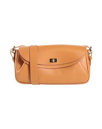 Sandro Woman Cross-body Bag Beige Size - Cow Leather