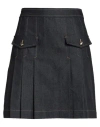 Sandro Woman Denim Skirt Blue Size 4 Cotton In Blue