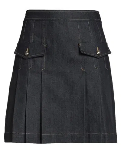 Sandro Woman Denim Skirt Blue Size 4 Cotton