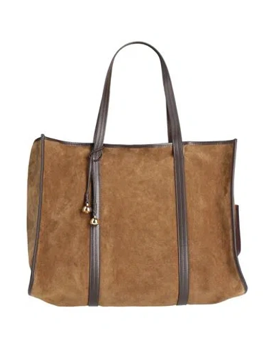 Sandro Woman Handbag Military Green Size - Cowhide