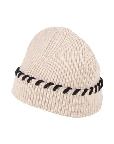 Sandro Woman Hat Beige Size Onesize Wool, Polyamide, Cotton