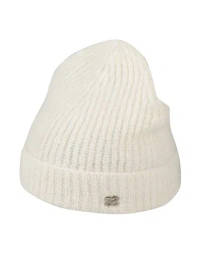 Sandro Woman Hat Ivory Size Onesize Polyamide, Alpaca Wool, Mohair Wool, Elastane In White