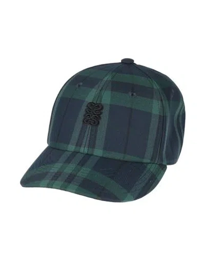 Sandro Woman Hat Midnight Blue Size Onesize Polyester, Cotton