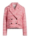 Sandro Avila Suit Blazer In Red
