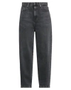 Sandro Woman Jeans Black Size 10 Cotton In Black