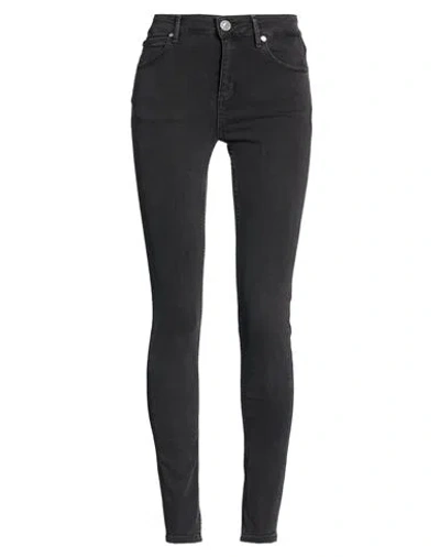 Sandro Woman Jeans Black Size 8 Cotton, Polyester, Elastane